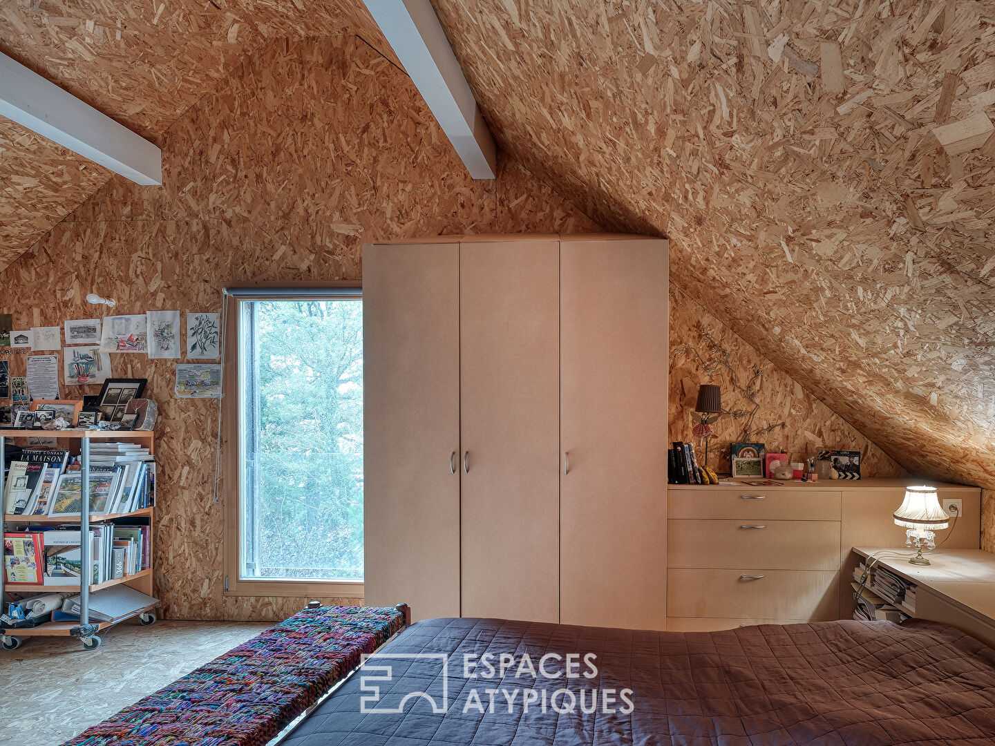 La Maison d’architecte en Bois et son écrin de verdure