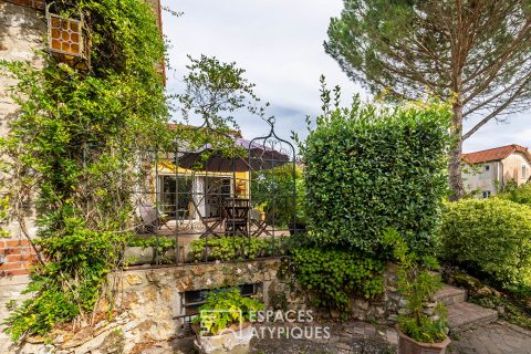 La Meulière et son extension contemporaine.