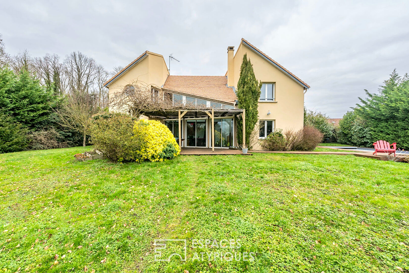 La maison d’architecte au calme et sans vis à vis