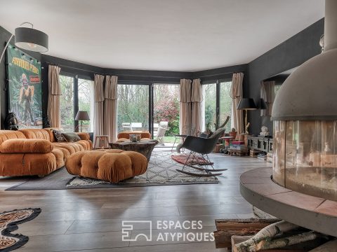 La maison d’architecte avec jardin et dans un environnement calme