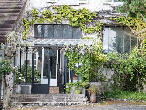 La maison historique de caractère et ses verrières