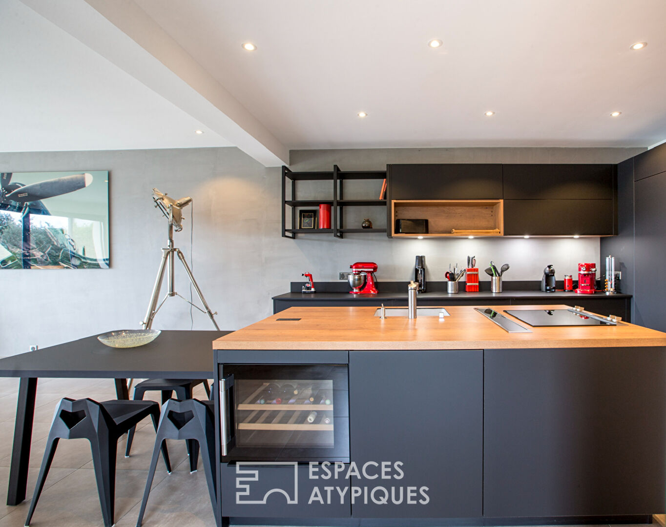 Maison d’architecte avec vue sur la vallée