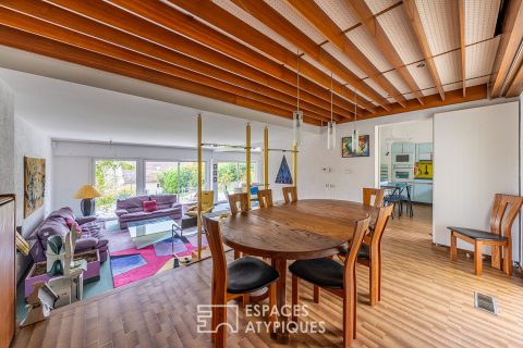 La maison d’architecte avec sous-sol aménageable