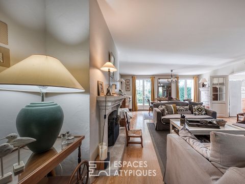 La Maison familiale sur un terrain arboré sans vis-à-vis dans un quartier recherché de Mennecy