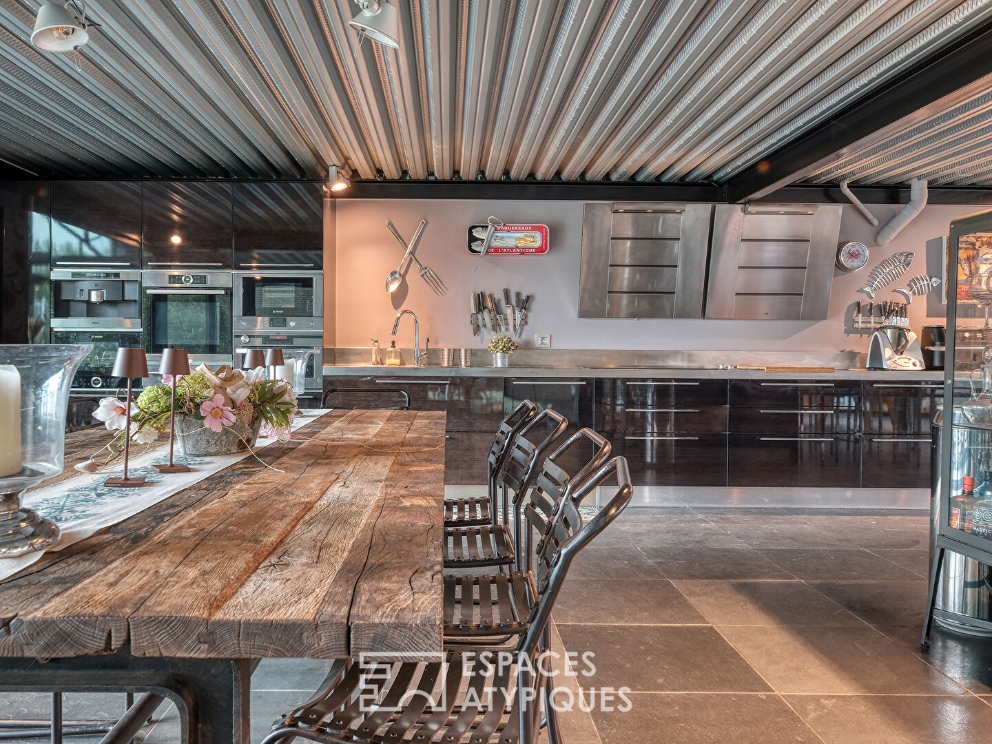 Loft d’exception au bord de l’eau, avec jardin et piscine intérieure