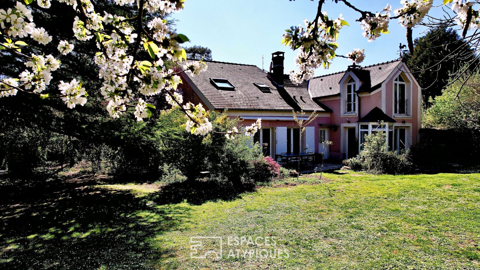 Maison de charme avec jardin arboré au coeur de Morsang-sur-Seine