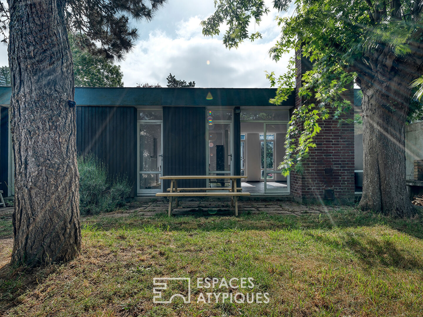 Maison d’architecte des années 70