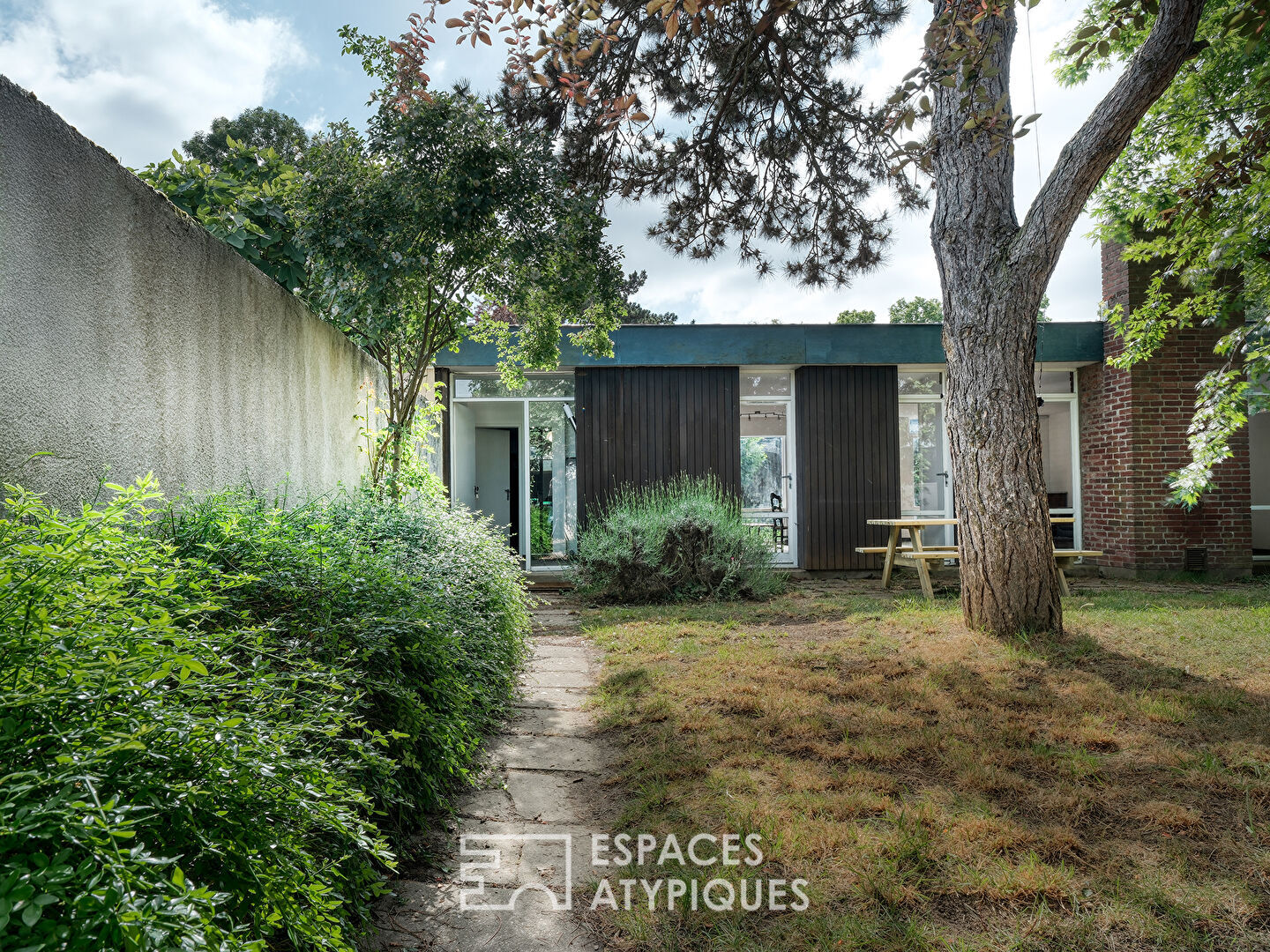 Maison d’architecte des années 70