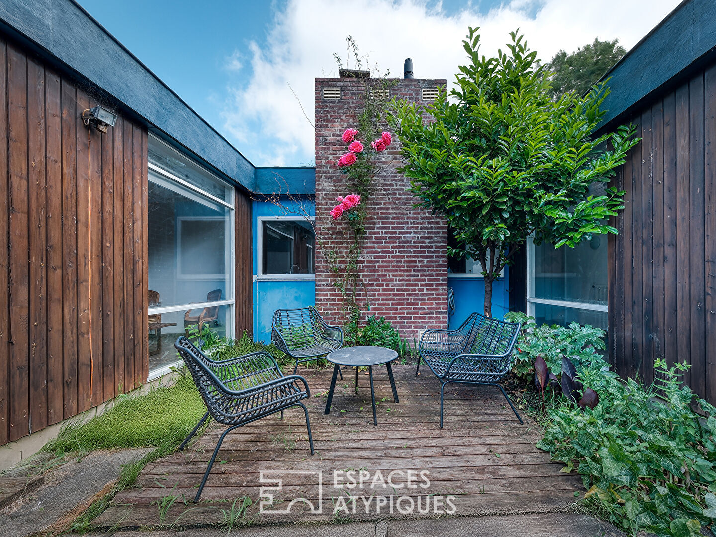 Maison d’architecte des années 70