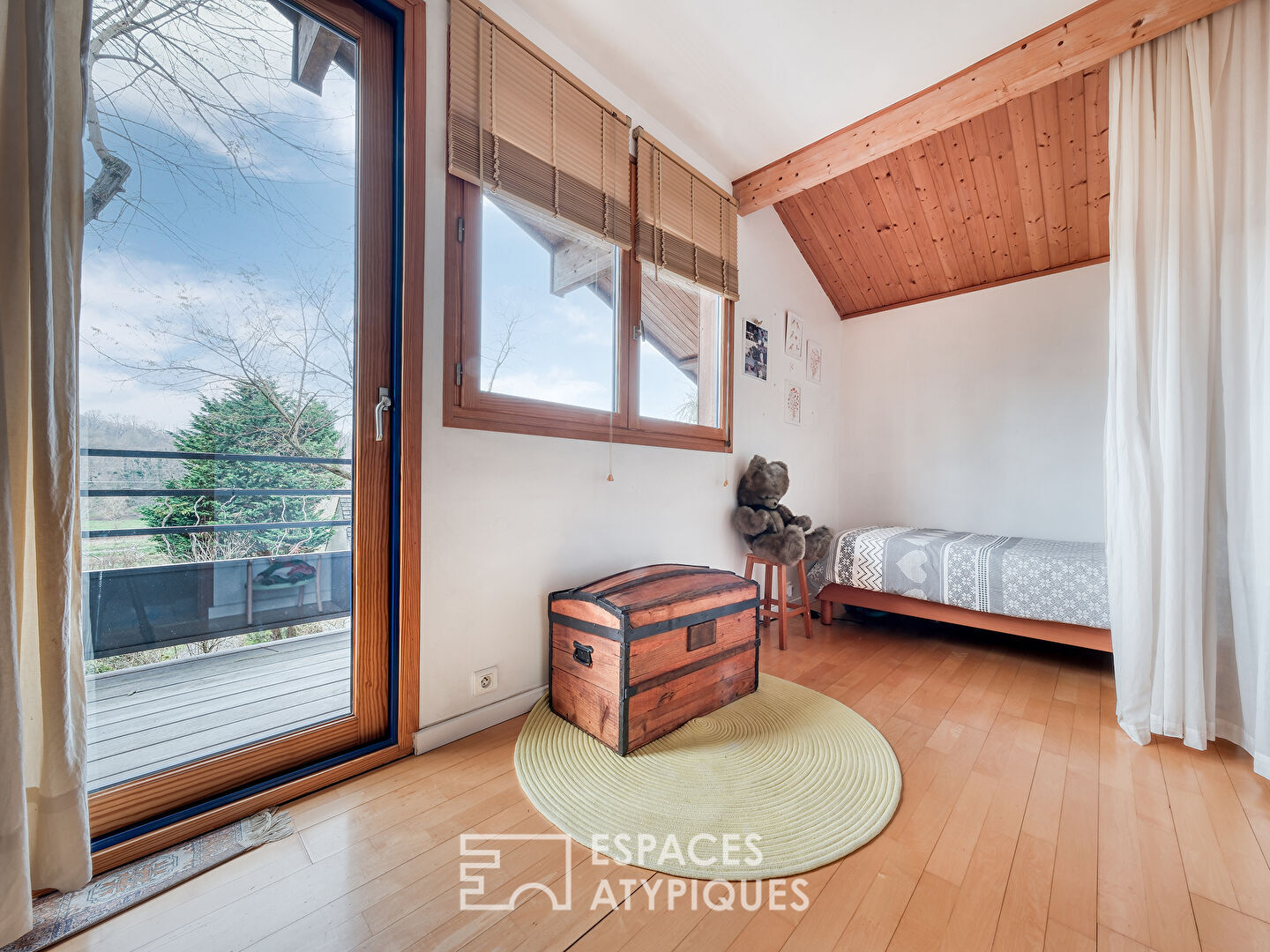 La maison ossature bois en plein coeur de la nature et avec une vue imprenable