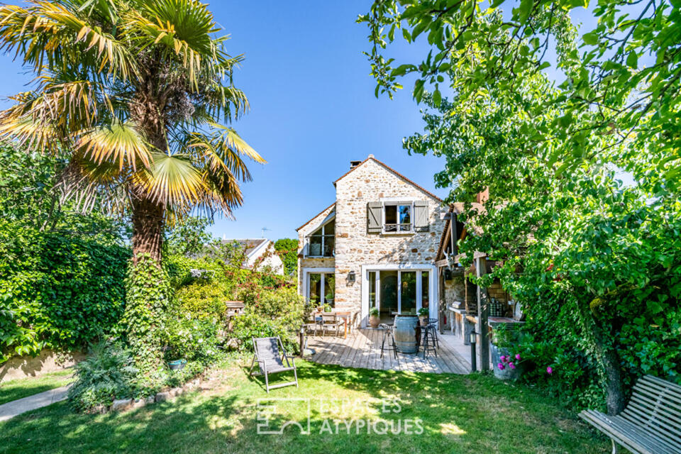 La maison de caractère rénovée avec jardin à proximité du centre-ville