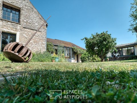 Maison d’artiste à Pussay au coeur de la campagne