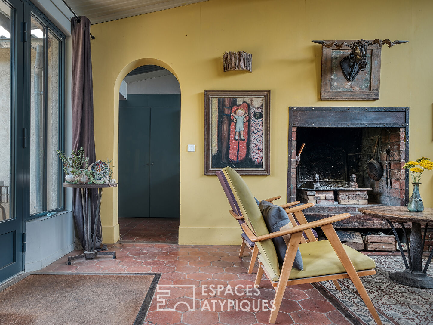 Maison d’artiste à Pussay au coeur de la campagne