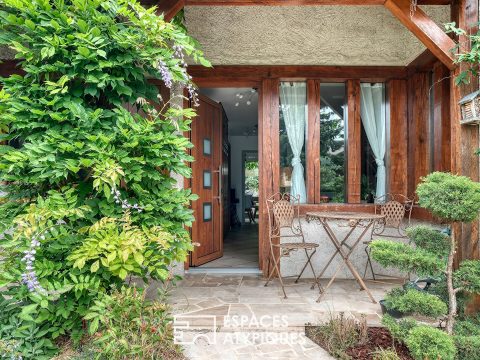 La maison familiale au calme avec sous-sol et jardin verdoyant