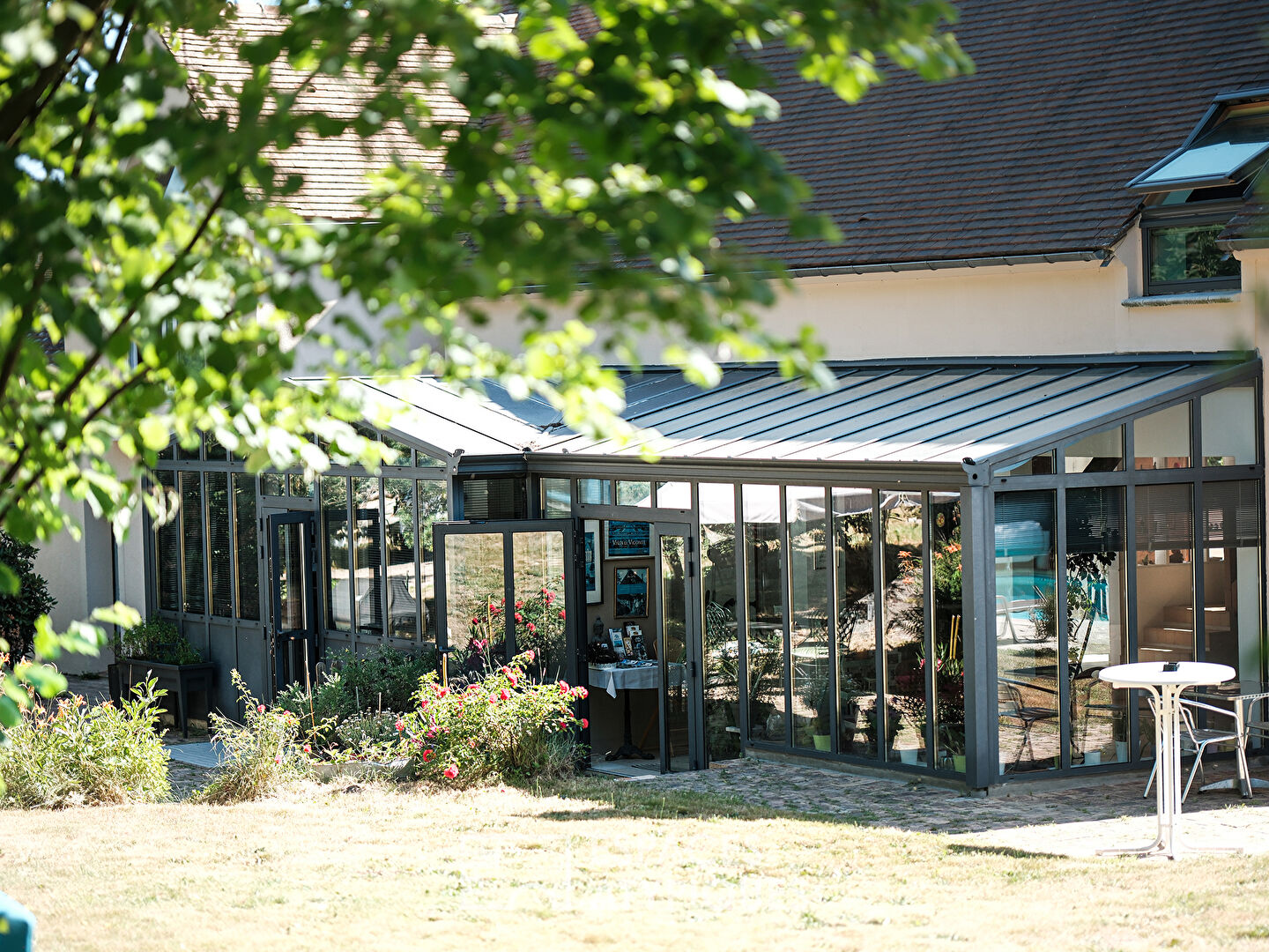La maison contemporaine aux volumes XXL à Moigny sur Ecole