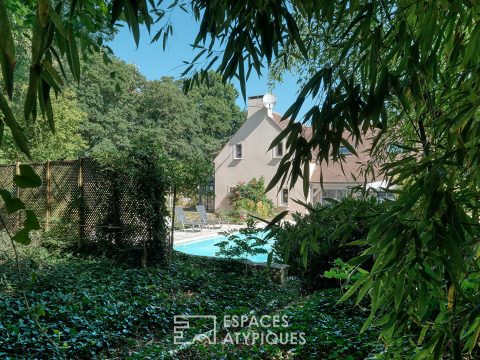 La maison contemporaine aux volumes XXL près de Milly-la-Forêt
