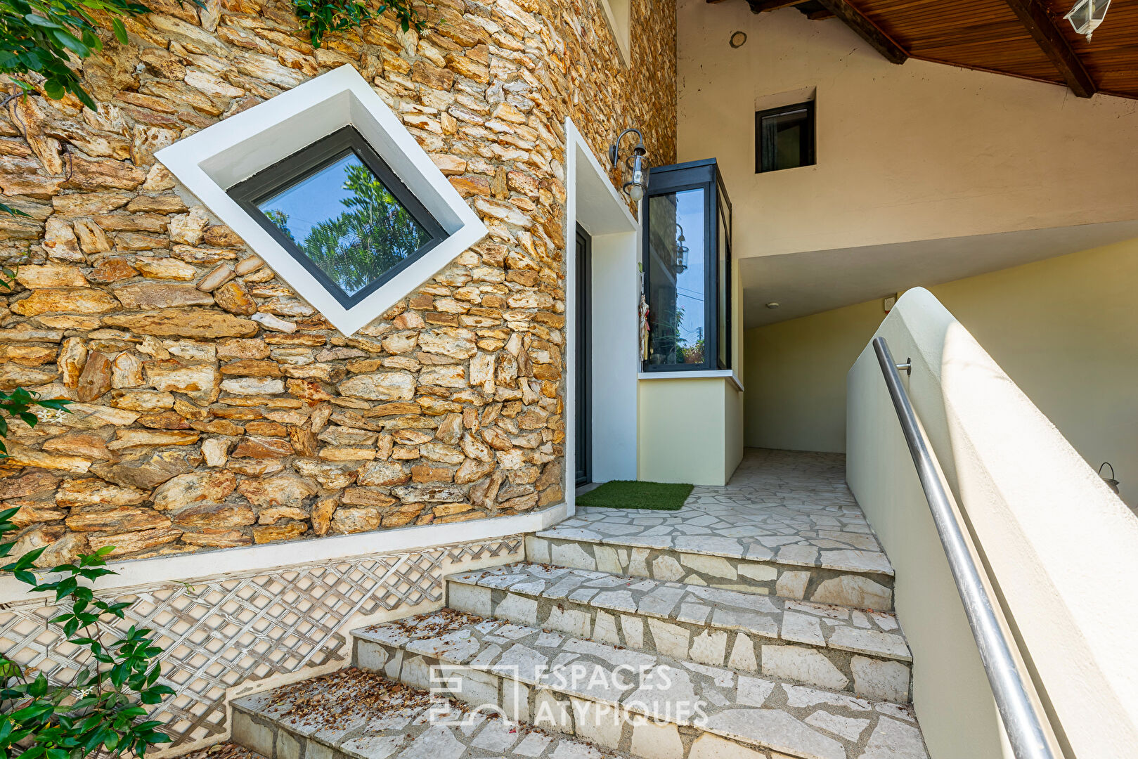 La maison d’architecte avec jardin