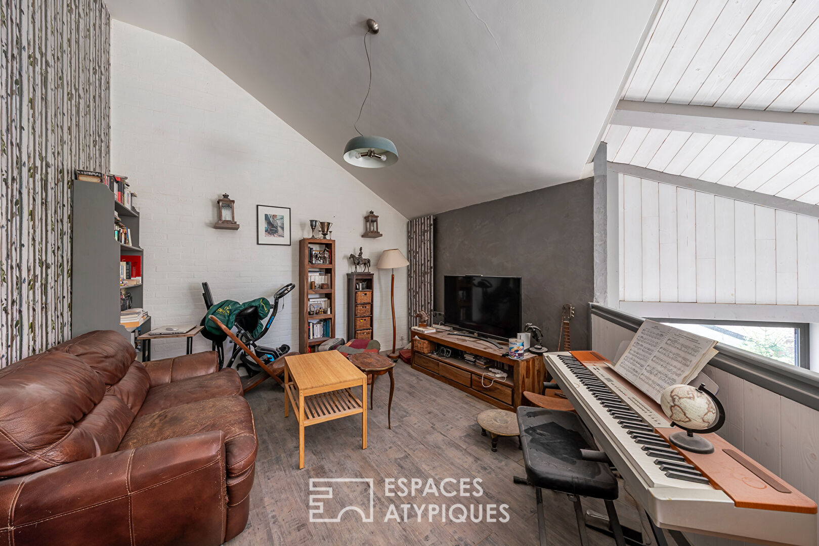 La maison d’architecte avec jardin