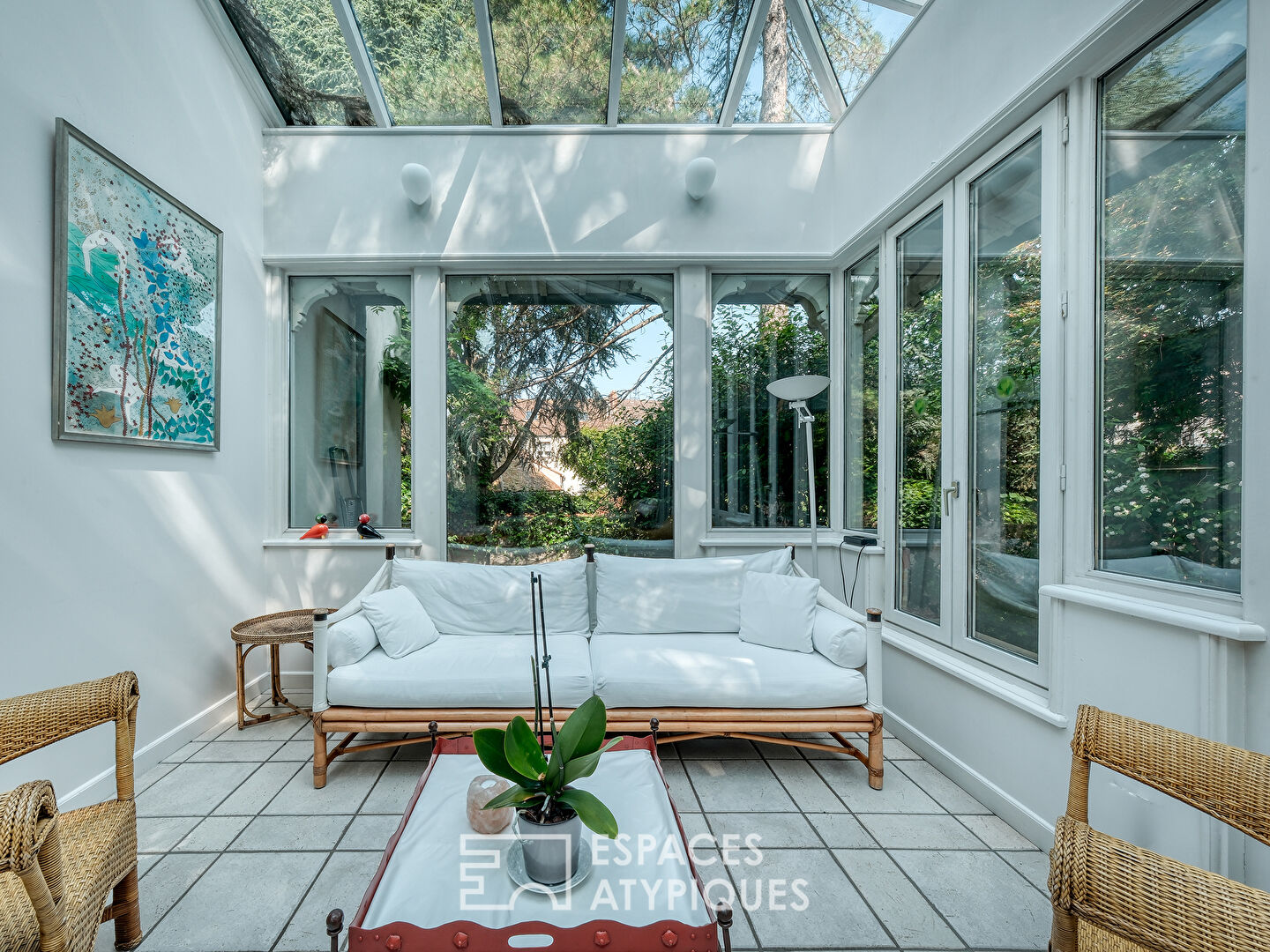 Maison de maître avec jardin d’exception en centre-ville