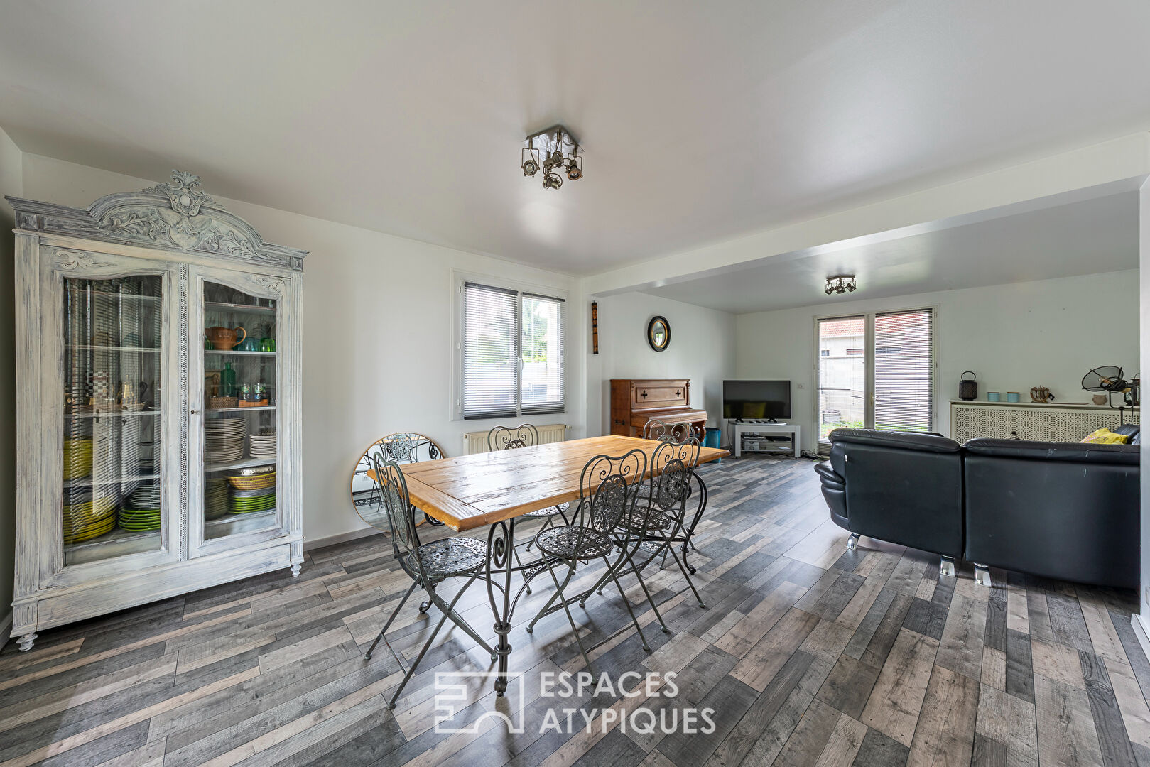 La maison de plain-pied sur sous-sol total