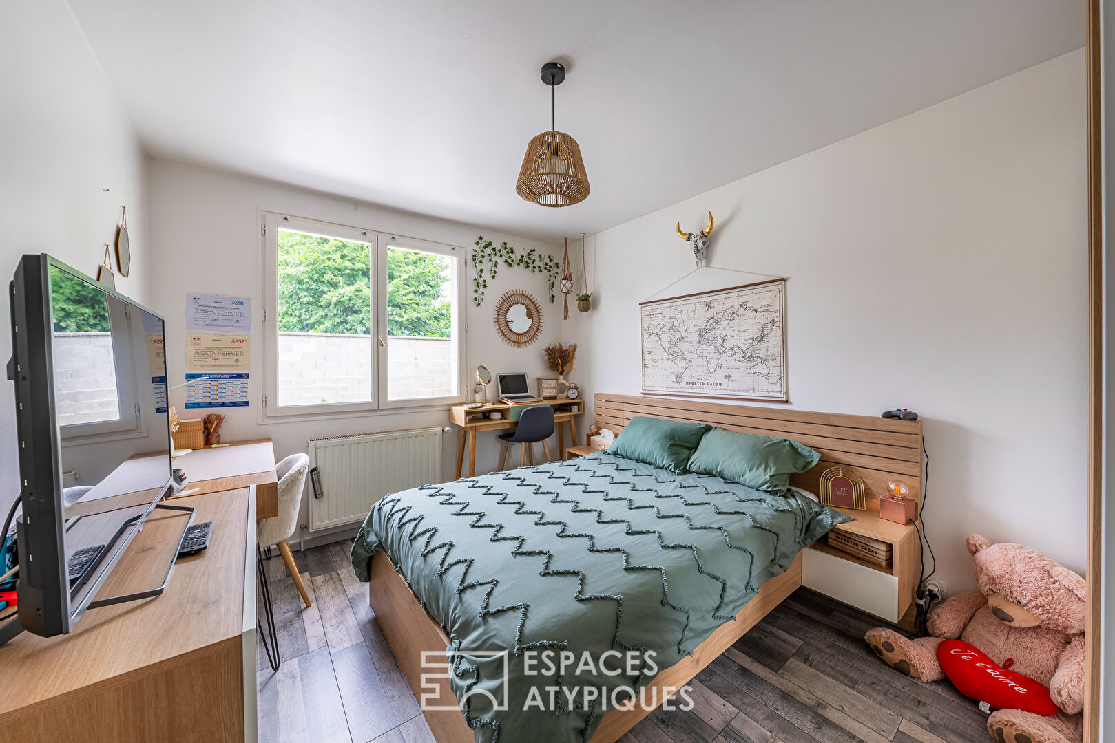 La maison de plain-pied sur sous-sol total