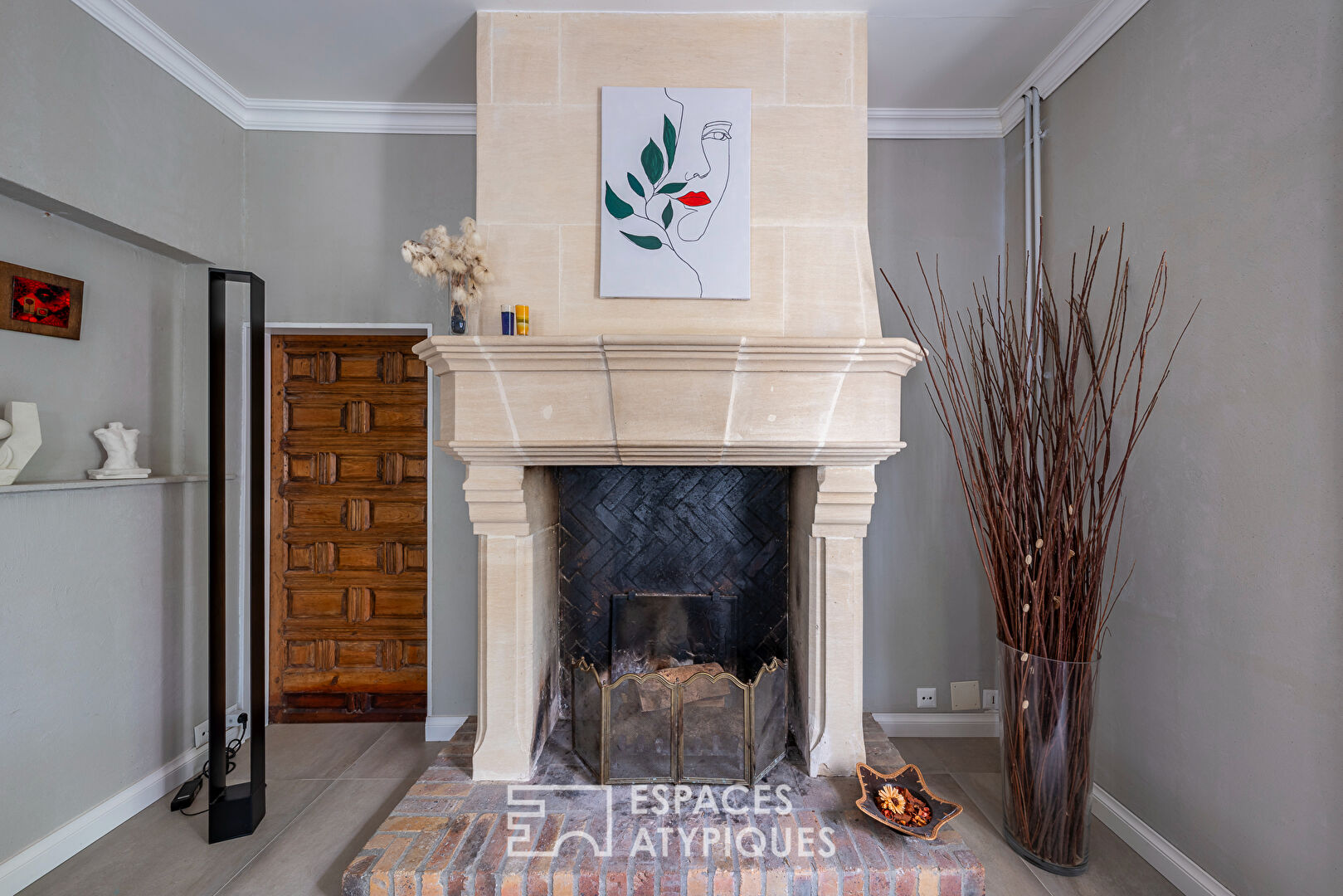 Maison bourgeoise rénovée avec vie de plain-pied et jardin en centre-ville