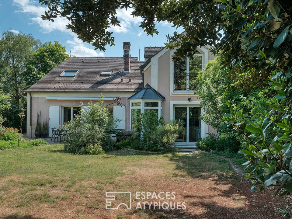 Maison de charme avec jardin arboré au coeur de Morsang-sur-Seine
