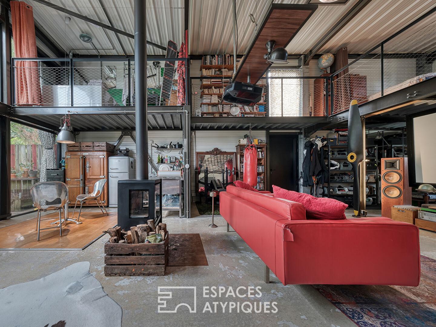 La maison loft avec vue sur la forêt dans le quartier du Rocher