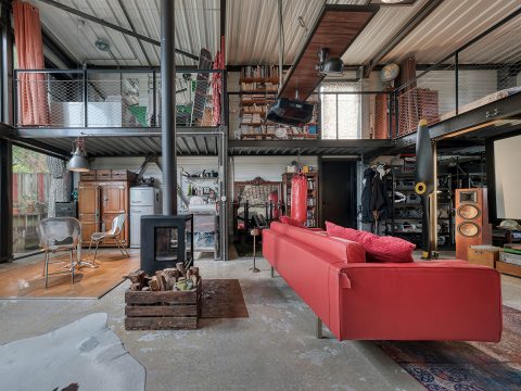 La maison loft avec vue sur la forêt dans le quartier du Rocher