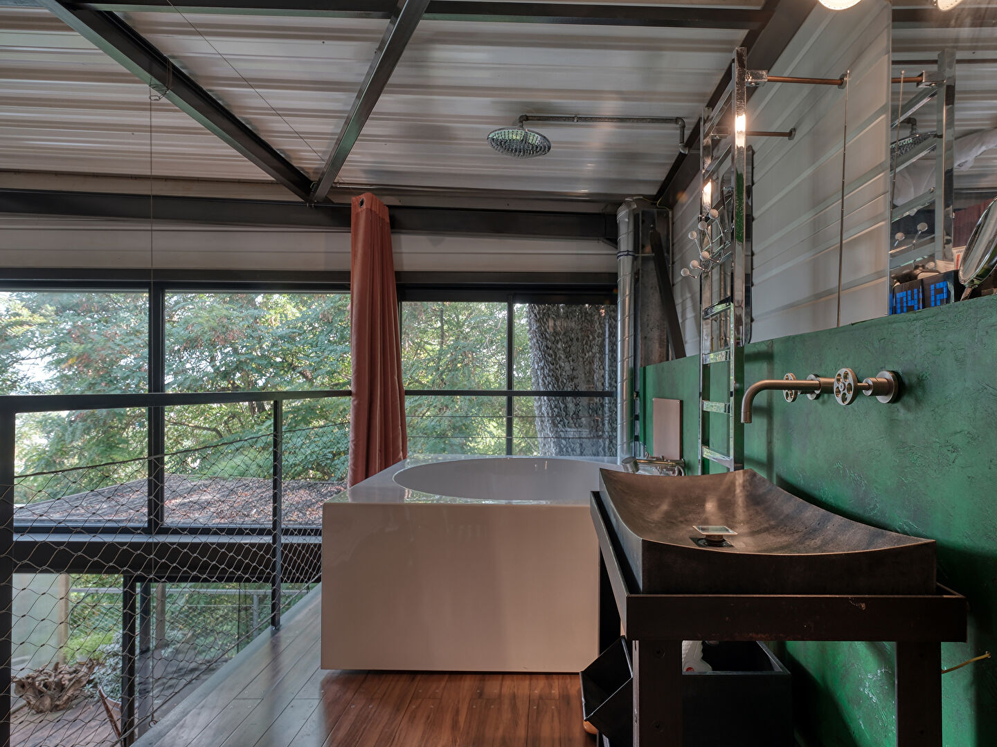 La maison loft avec vue sur la forêt dans le quartier du Rocher