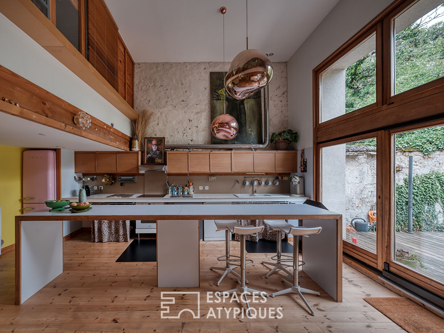 La grange revue par un architecte avec un jardin au calme et sans vis-à-vis