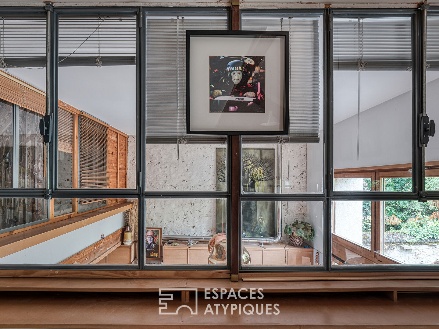 La grange revue par un architecte avec un jardin au calme et sans vis-à-vis