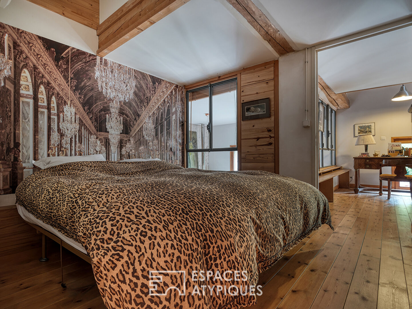 La grange revue par un architecte avec un jardin au calme et sans vis-à-vis