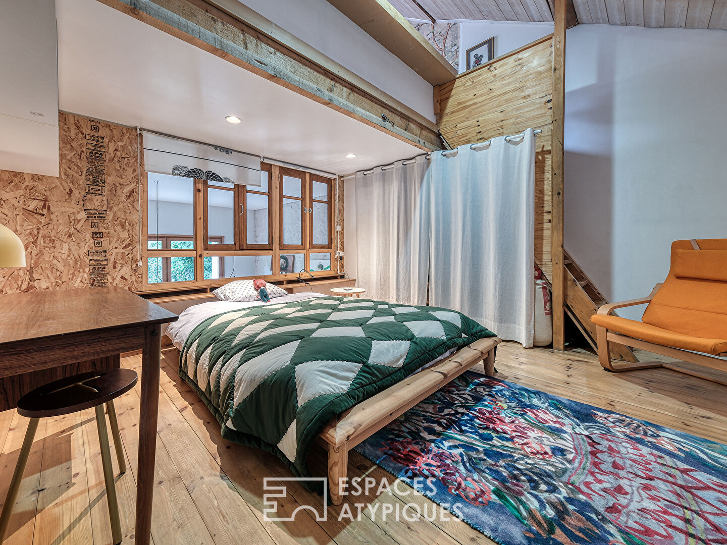 La grange revue par un architecte avec un jardin au calme et sans vis-à-vis