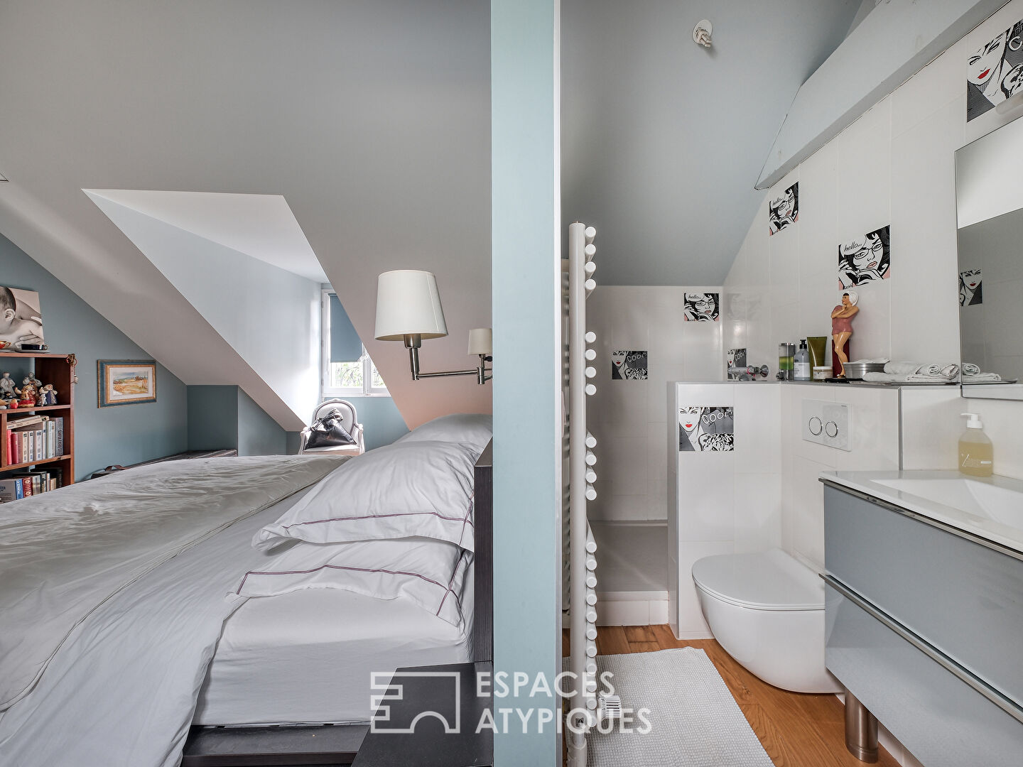 Immeuble de Caractère au Coeur de Mennecy. Studio, T2 et magnifique duplex.
