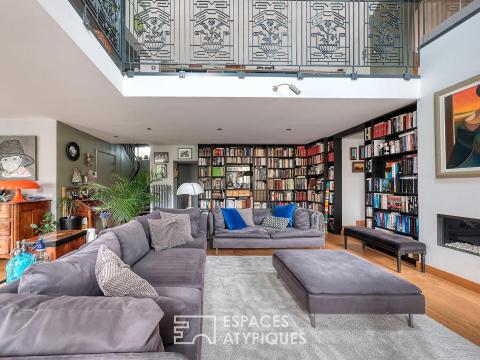 Duplex entièrement rénovée en centre ville.