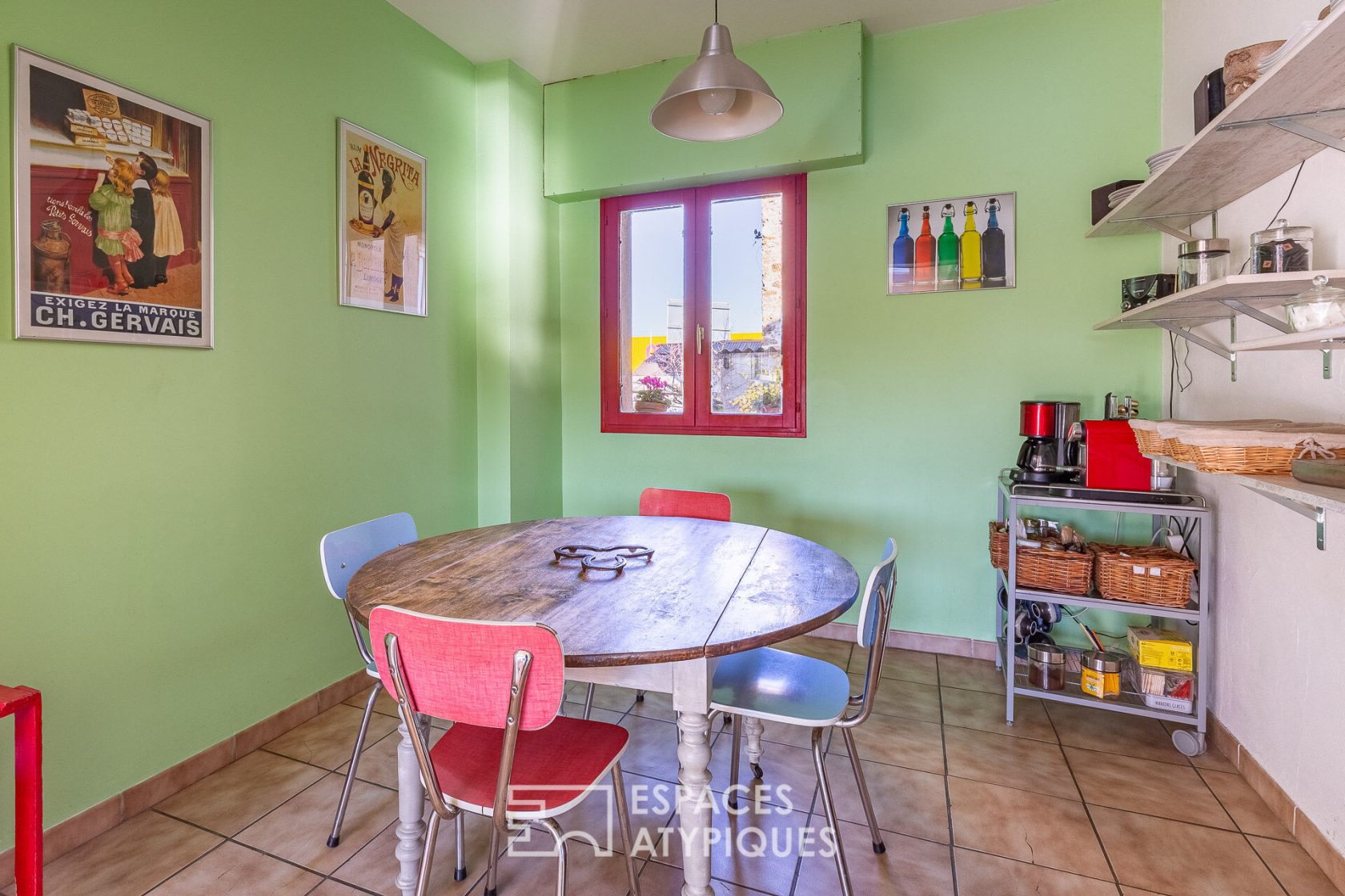 La maison au bord de l’étang