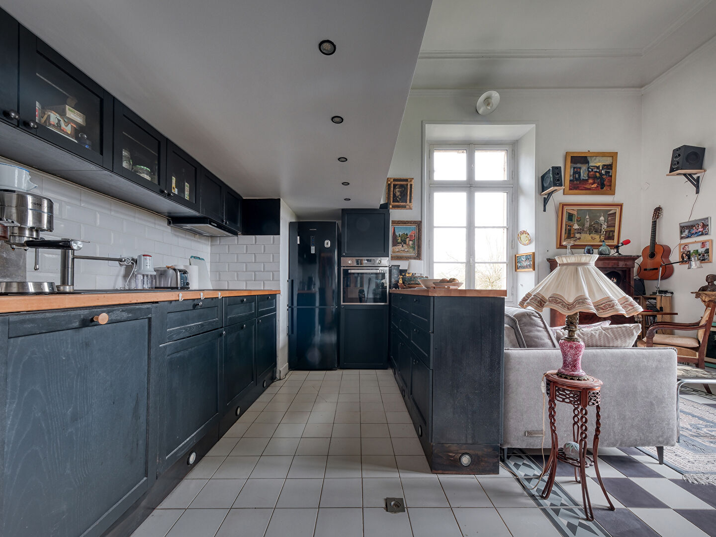 Appartement duplex dans un château au coeur d’un parc boisé