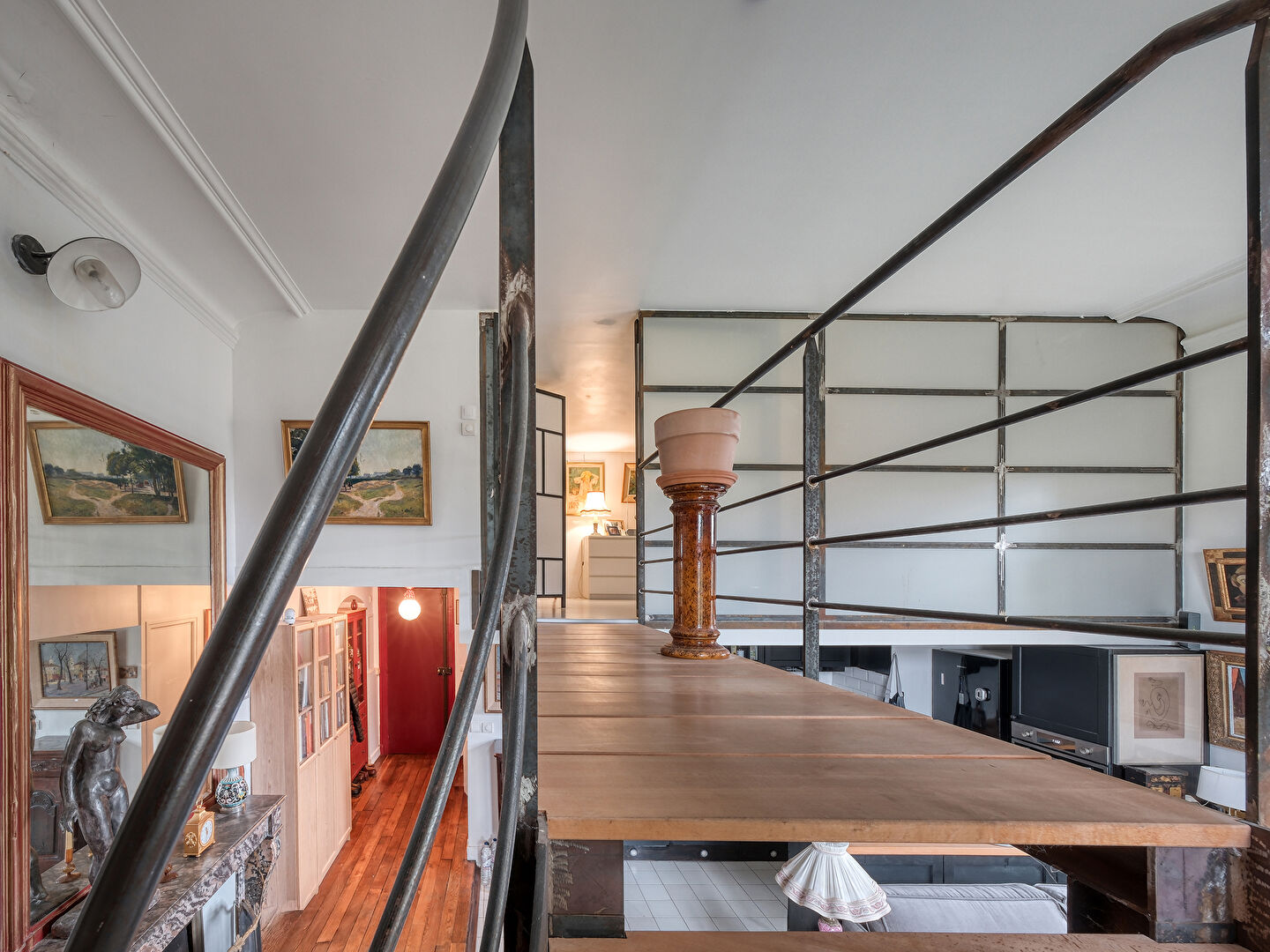 Appartement duplex dans un château au coeur d’un parc boisé