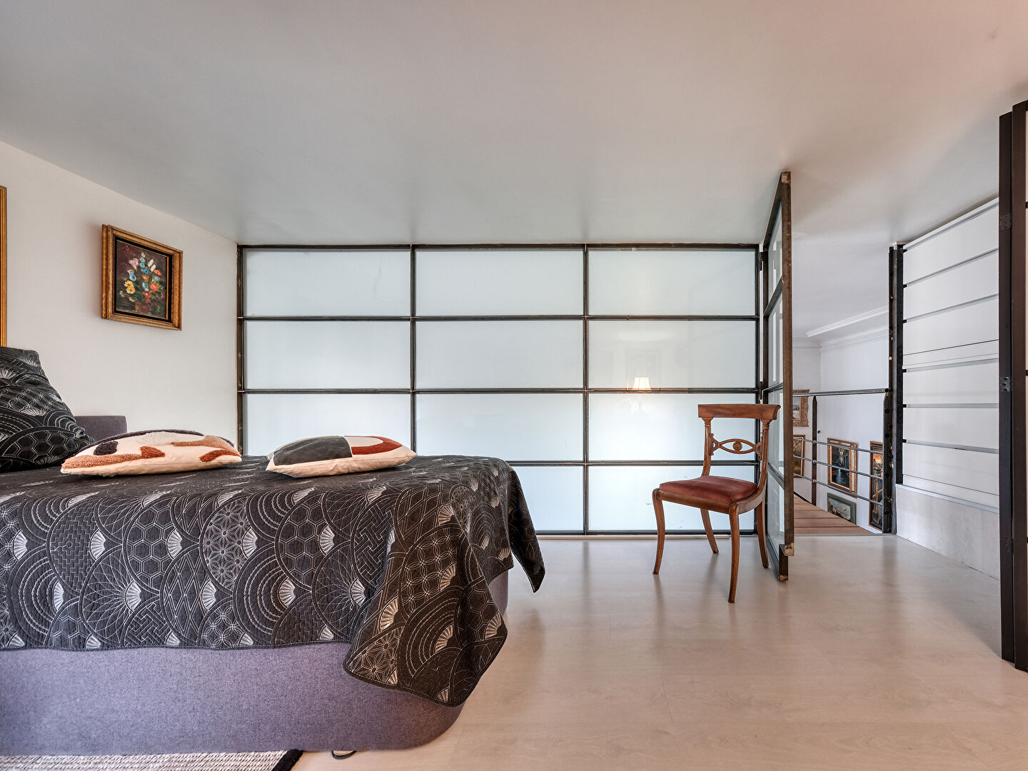 Appartement duplex dans un château au coeur d’un parc boisé