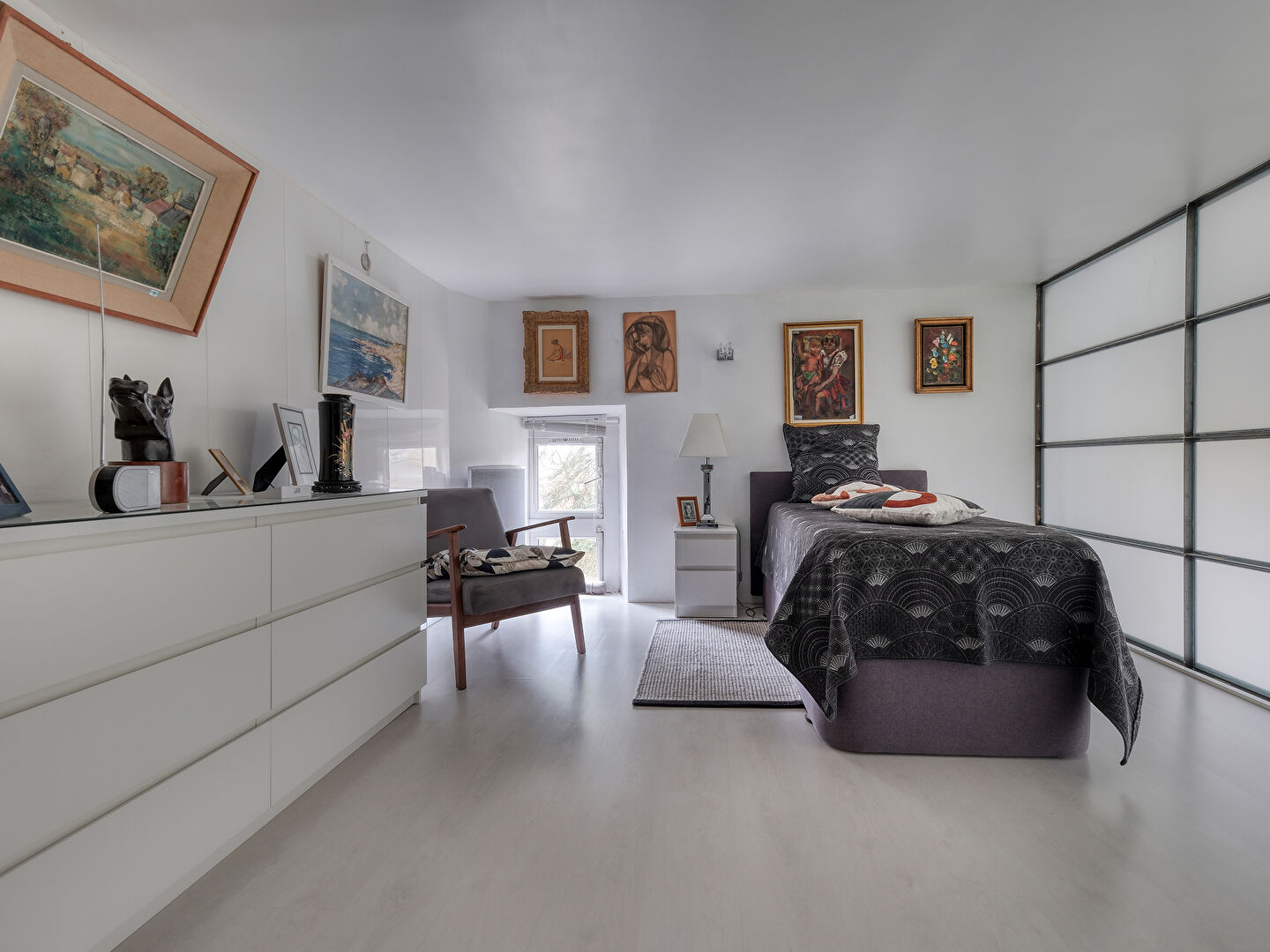 Appartement duplex dans un château au coeur d’un parc boisé