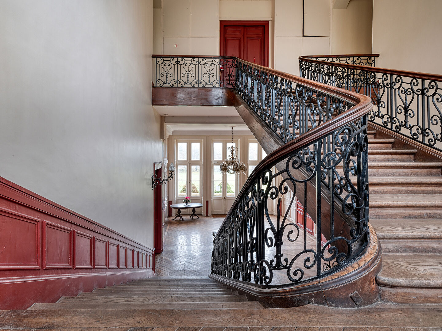 Appartement duplex dans un château au coeur d’un parc boisé