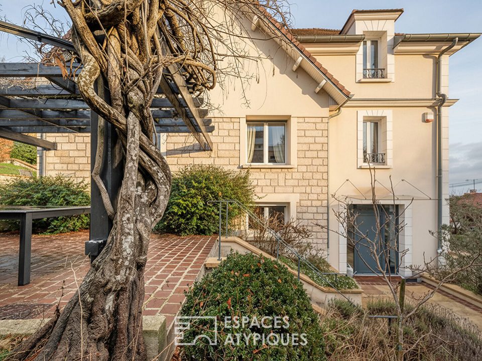 Maison de standing rénovée avec vue sur la Vallée de la Seine