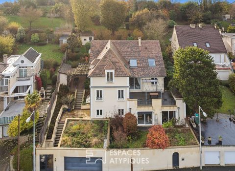 Maison de standing rénovée avec vue sur la Vallée de la Seine