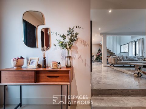 La maison d’architecte rénovée avec piscine dans le centre historique de Savigny-sur-Orge