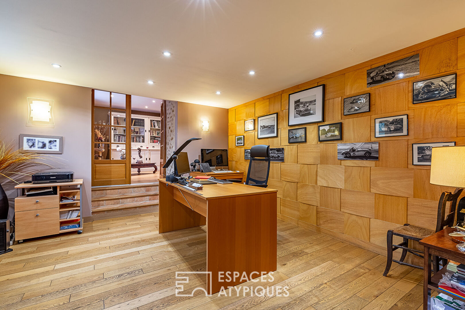 La propriété de caractère et son parc arboré