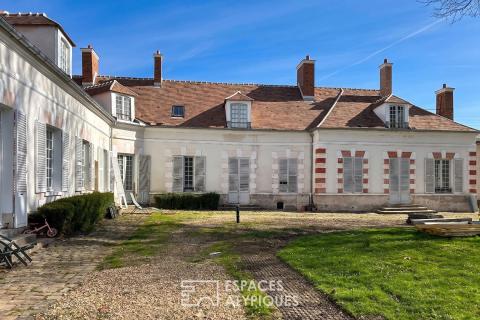 L&rsquo;appartement avec jardin dans un monument historique