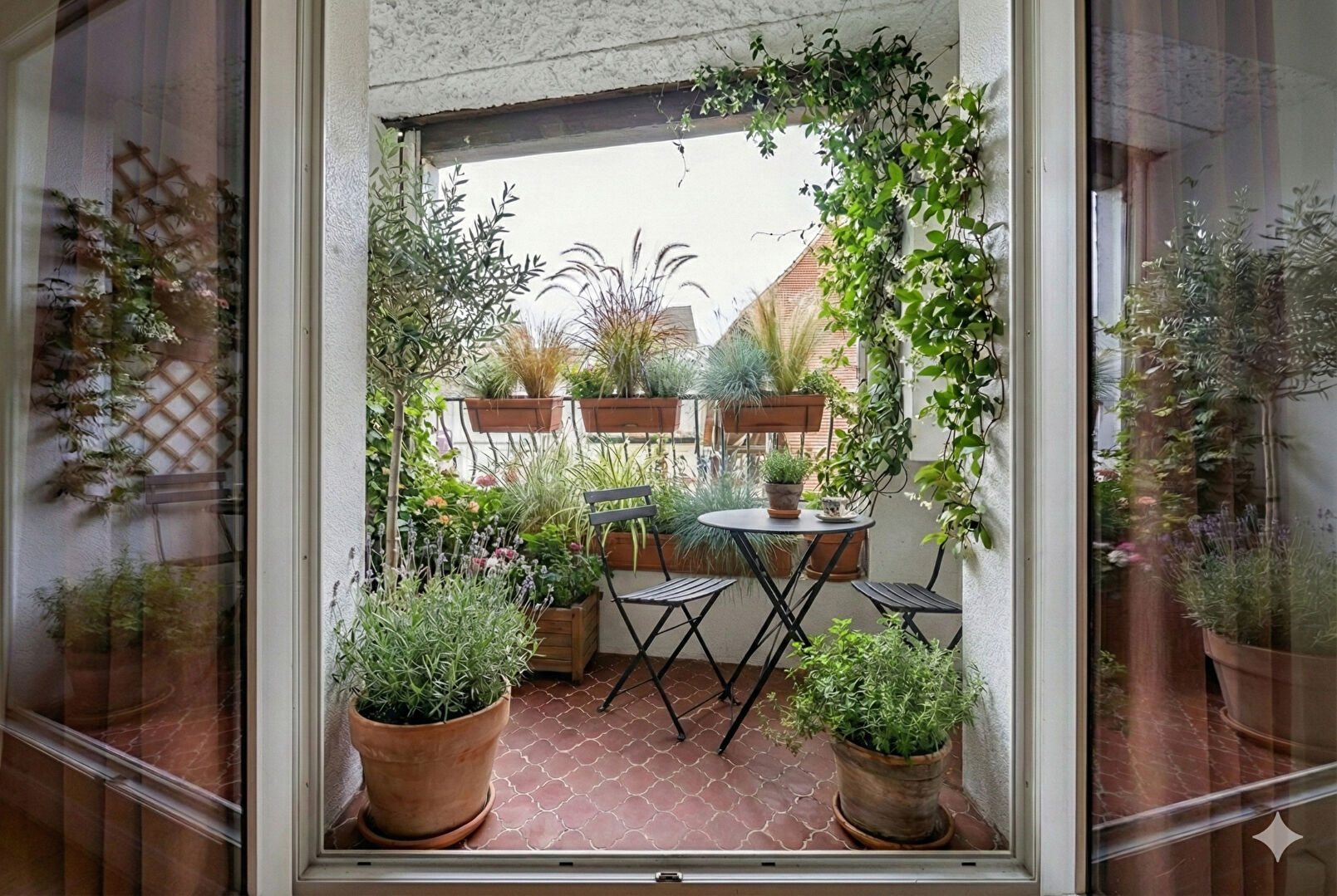 Duplex de caractère avec vue sur les Halles