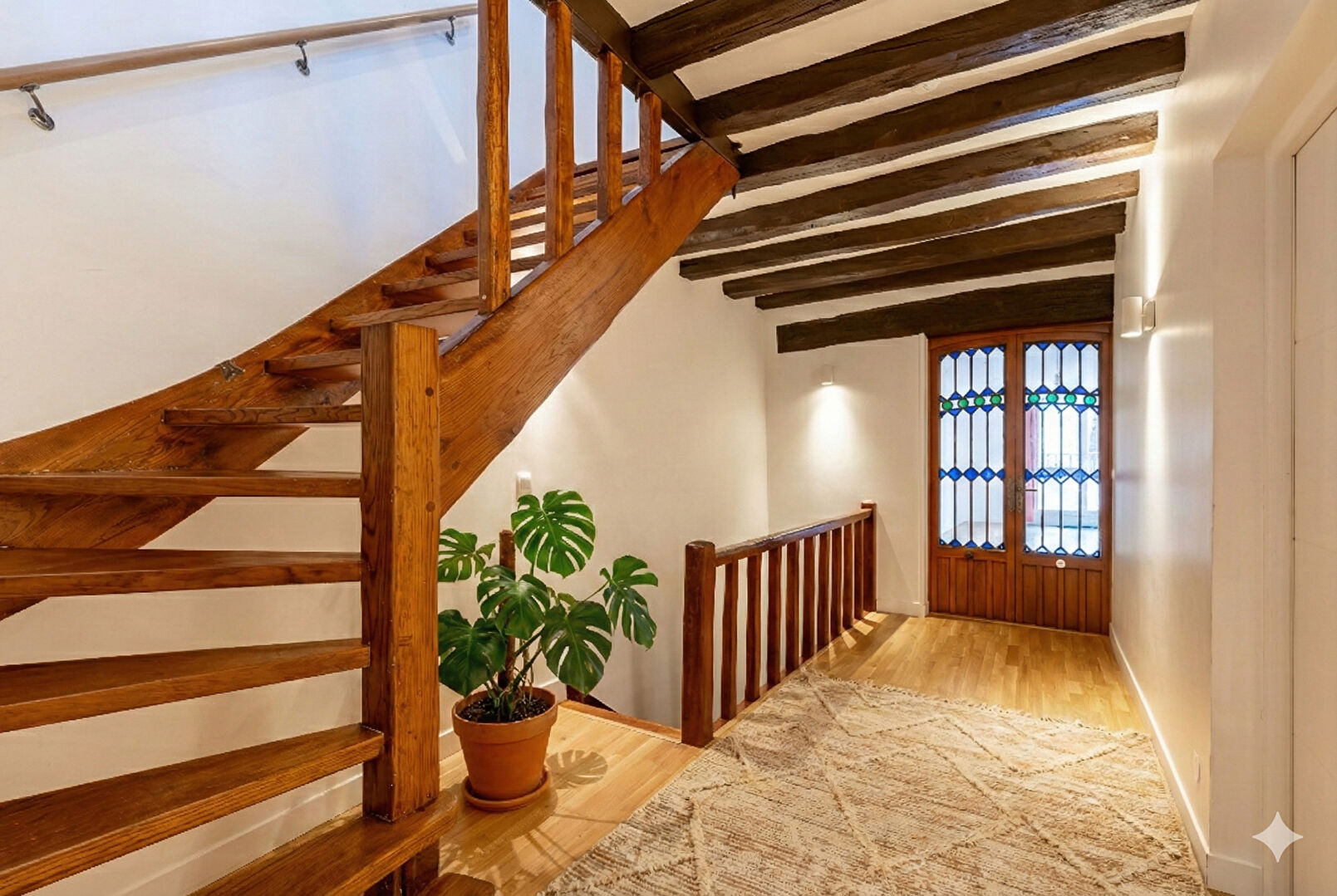 Duplex de caractère avec vue sur les Halles
