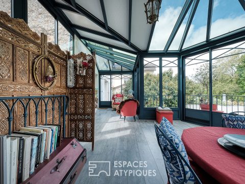 La meulière et son extension